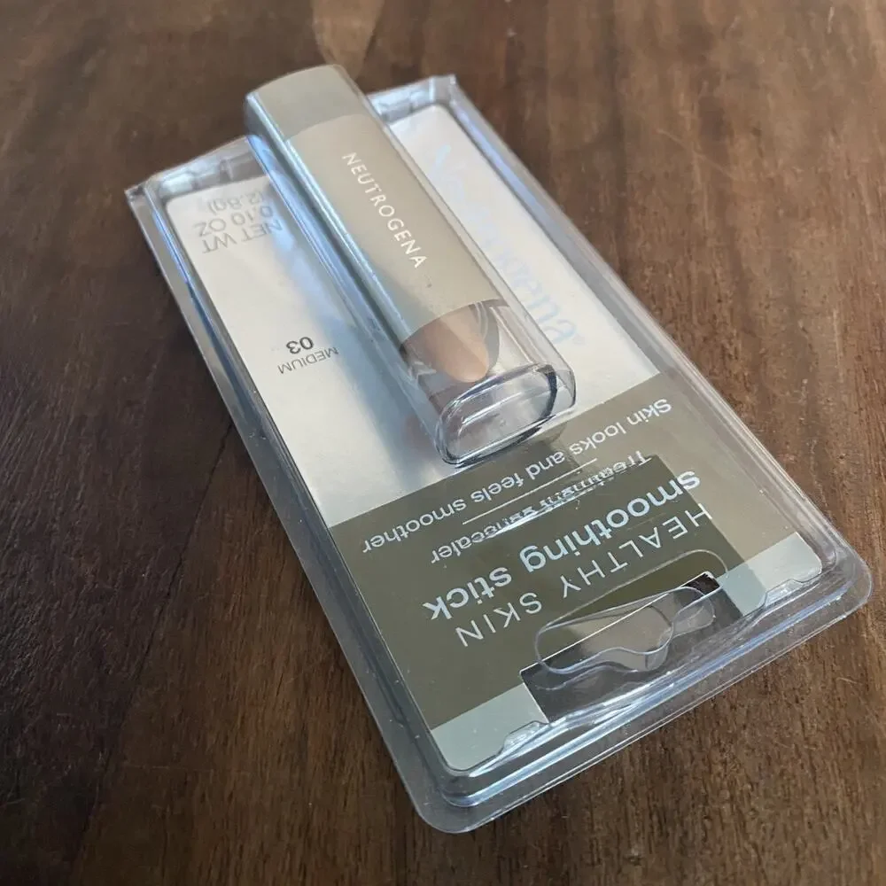 Neutrogena Healthy Skin Smoothing Stick Concealer 03 Medium .10 oz New Sealed